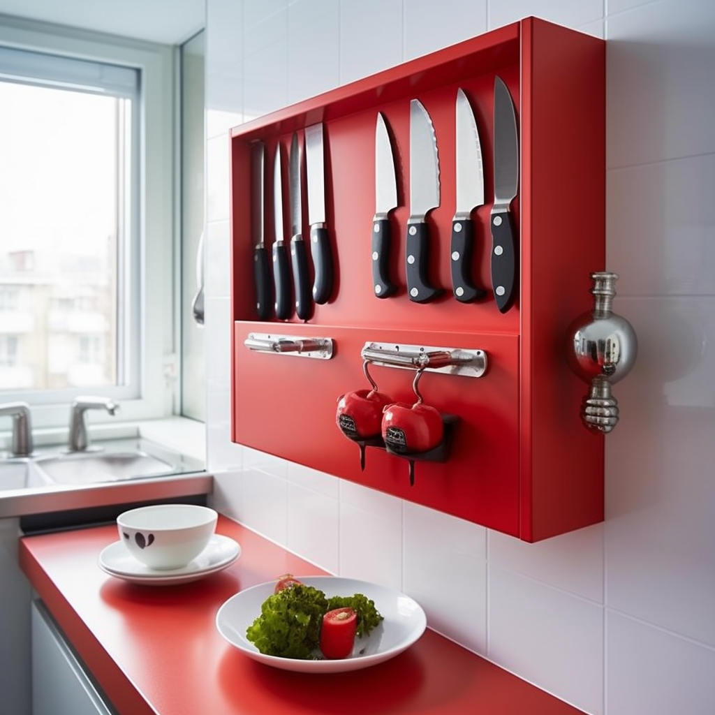 Een veilige keuken met de juiste messenmagneet